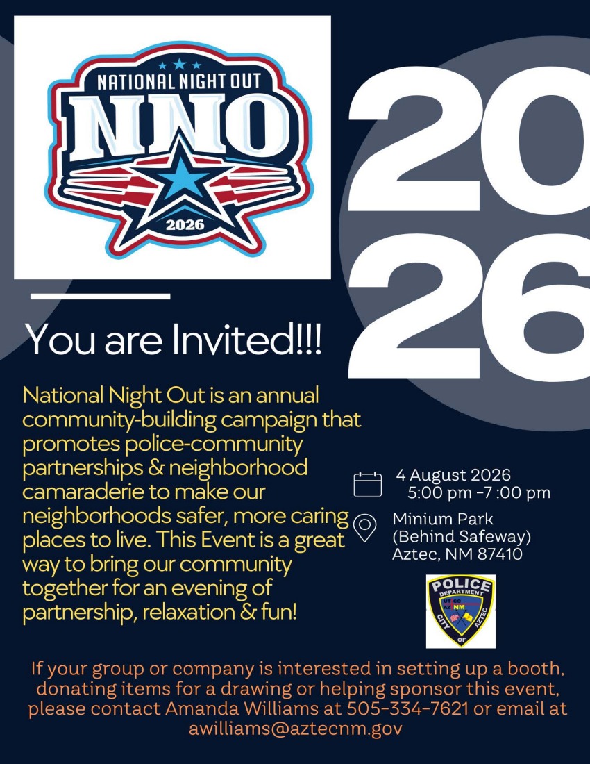 national Night Out August 4, 2026